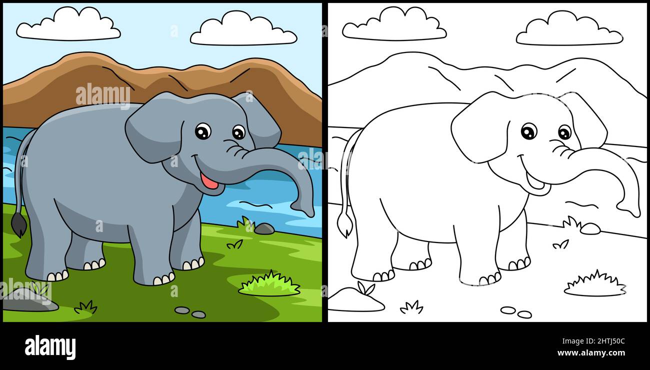 Elephant Coloring Pages