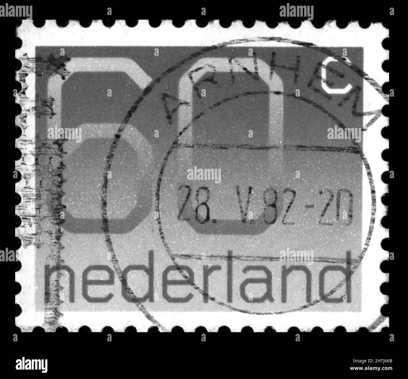 Stamp print in Netherlands Stock Photo Alamy