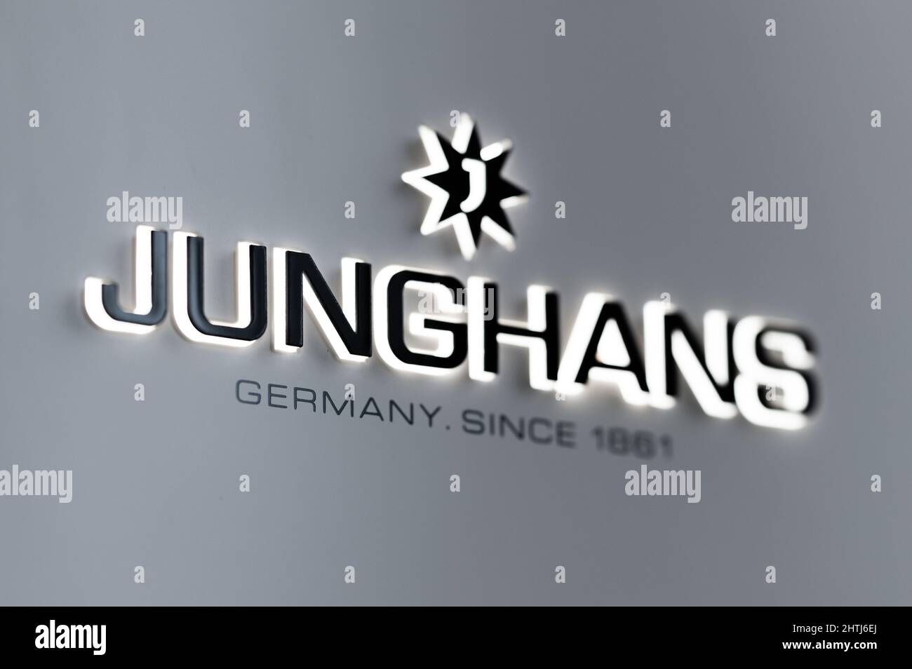 Junghans logo hires stock photography and images Alamy