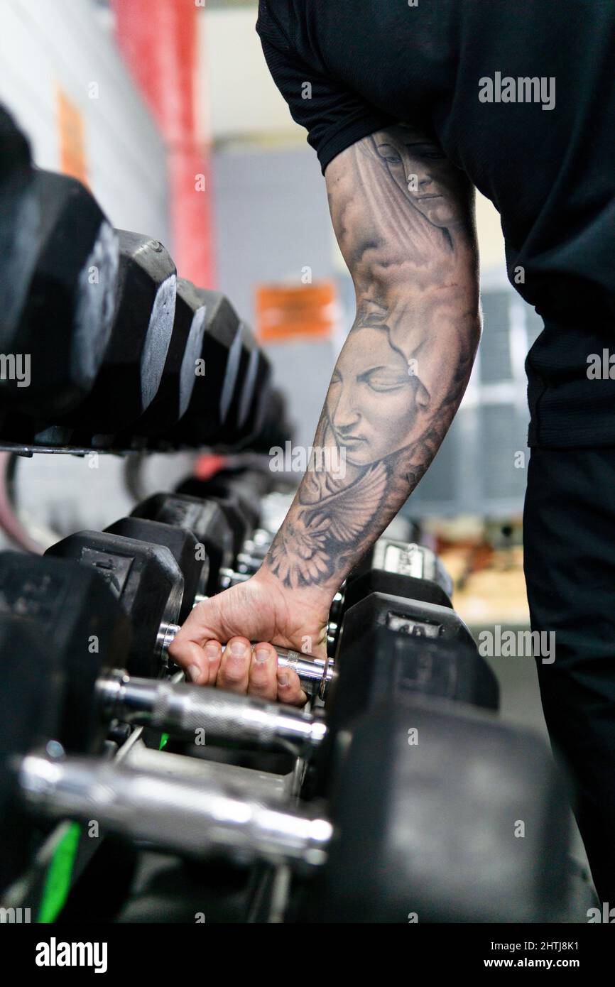 Gym Tattoo Ideas | TattoosAI