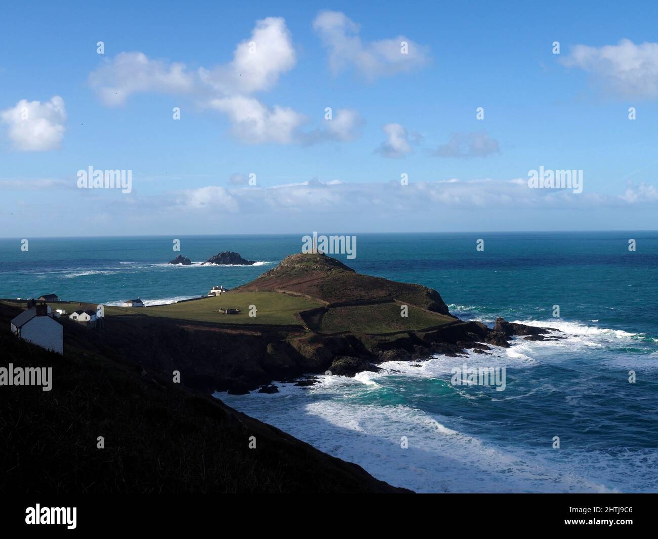 Cape Cornwall Stock Photo