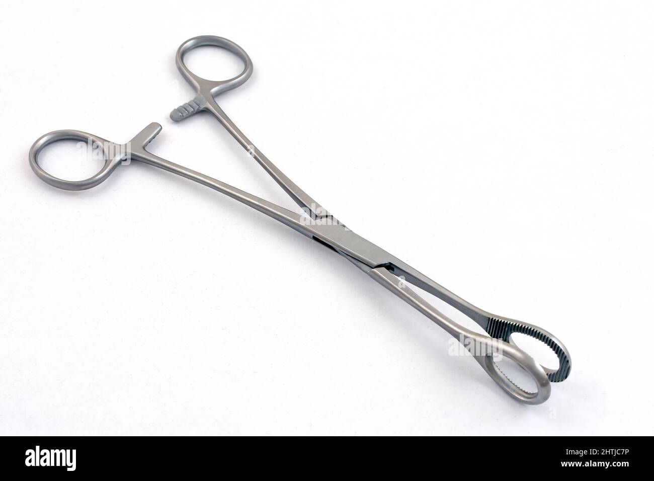 High resolution surgical forceps Stock Photo