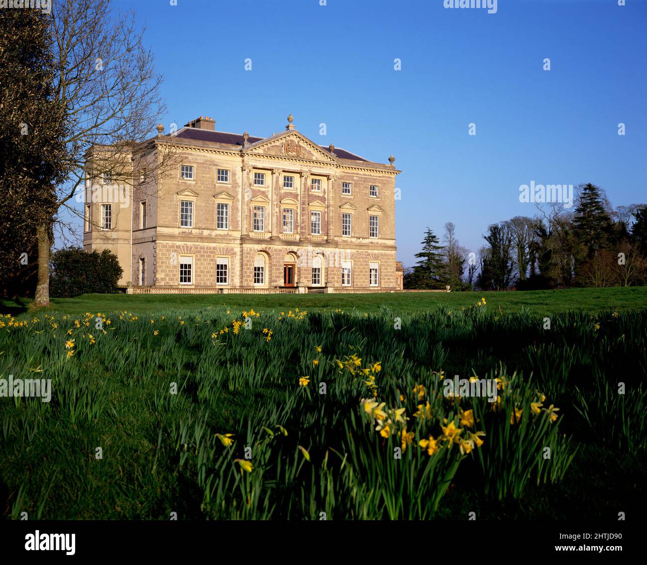 Castle Ward House, Gothic, Palladian, Strangford, County Down, Northern Ireland Stock Photo