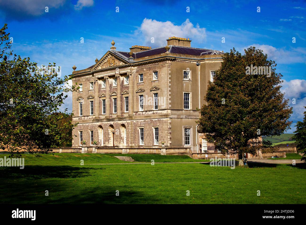 Castle Ward House, Gothic, Palladian, Strangford, County Down, Northern Ireland Stock Photo