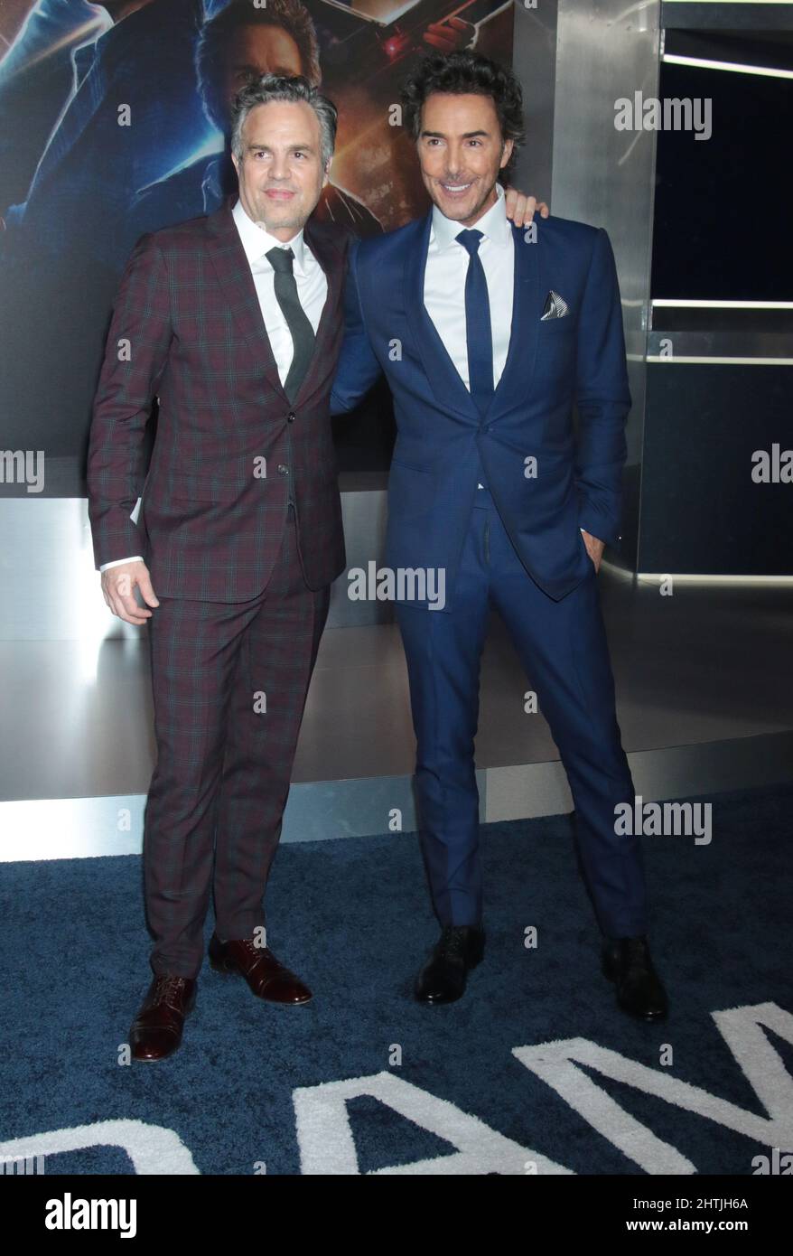 New York, NY, USA. 28th Feb, 2022. Mark Ruffalo, Shawn Levy at the
