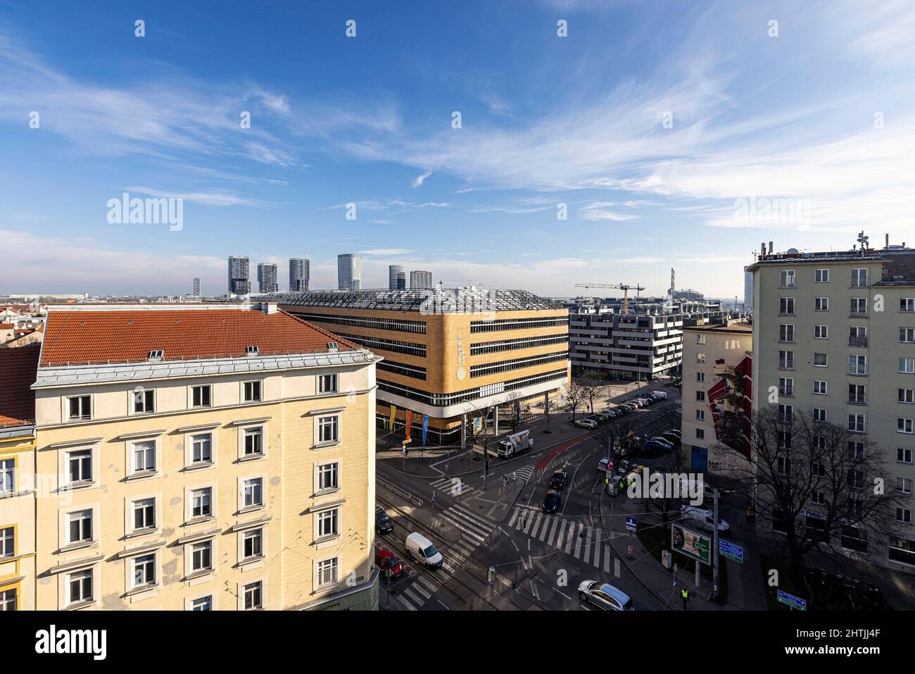 View at the brand new University of Biology Vienna Stock Photo