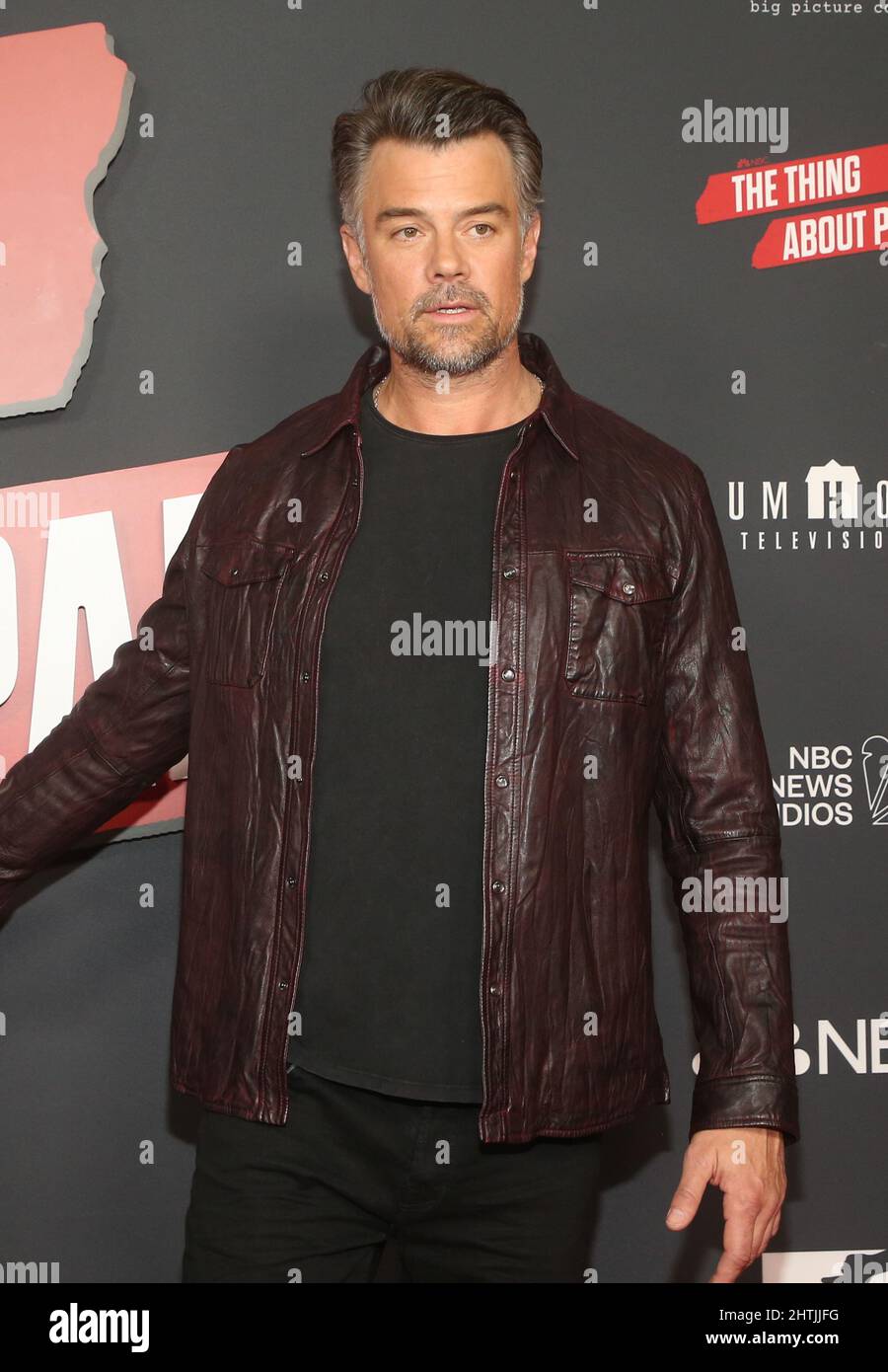 Beverly Hills, Ca. 28th Feb, 2022. Josh Duhamel at NBC's 'The Thing