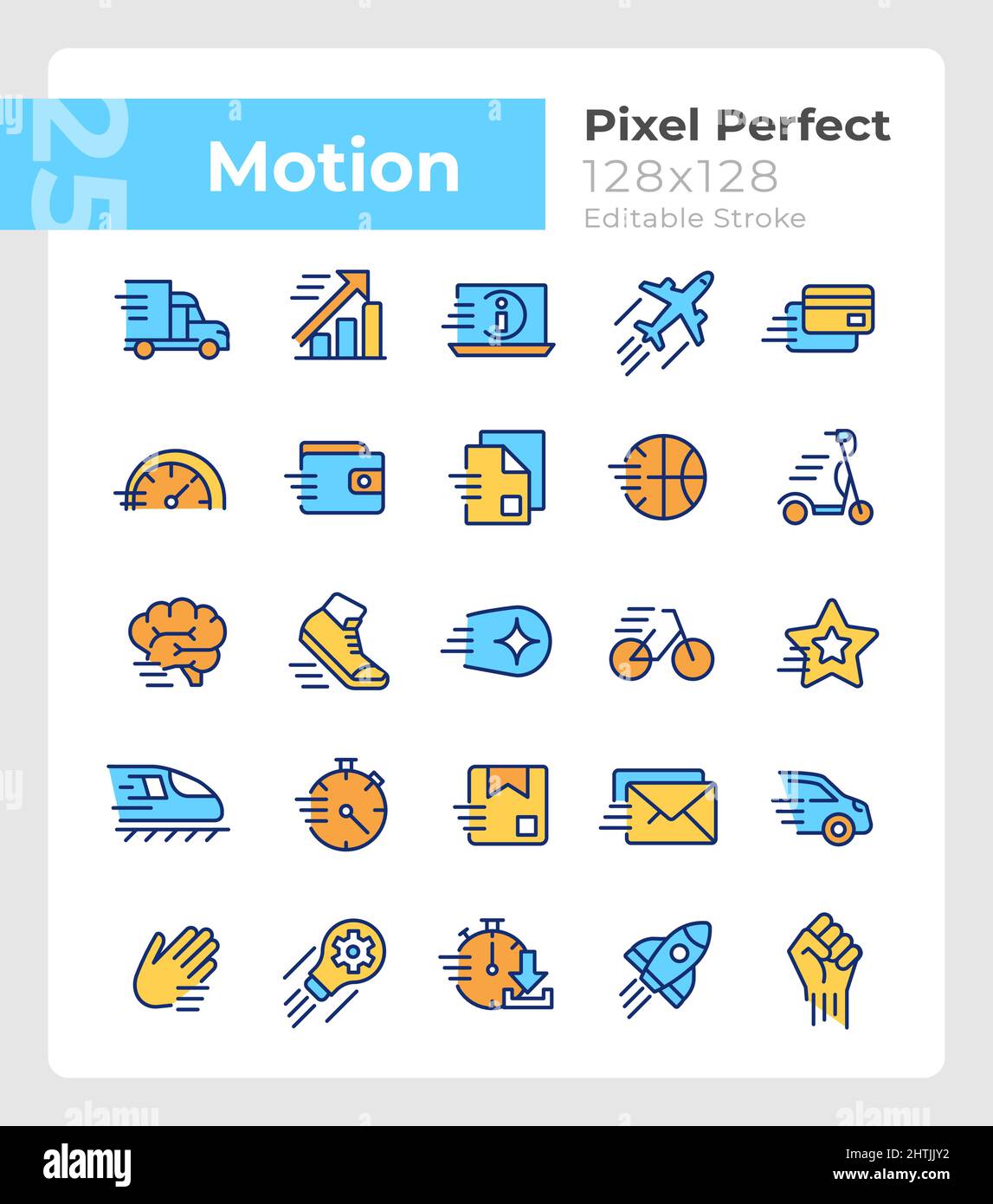 Pixel art web icons motion hi-res stock photography and images - Alamy