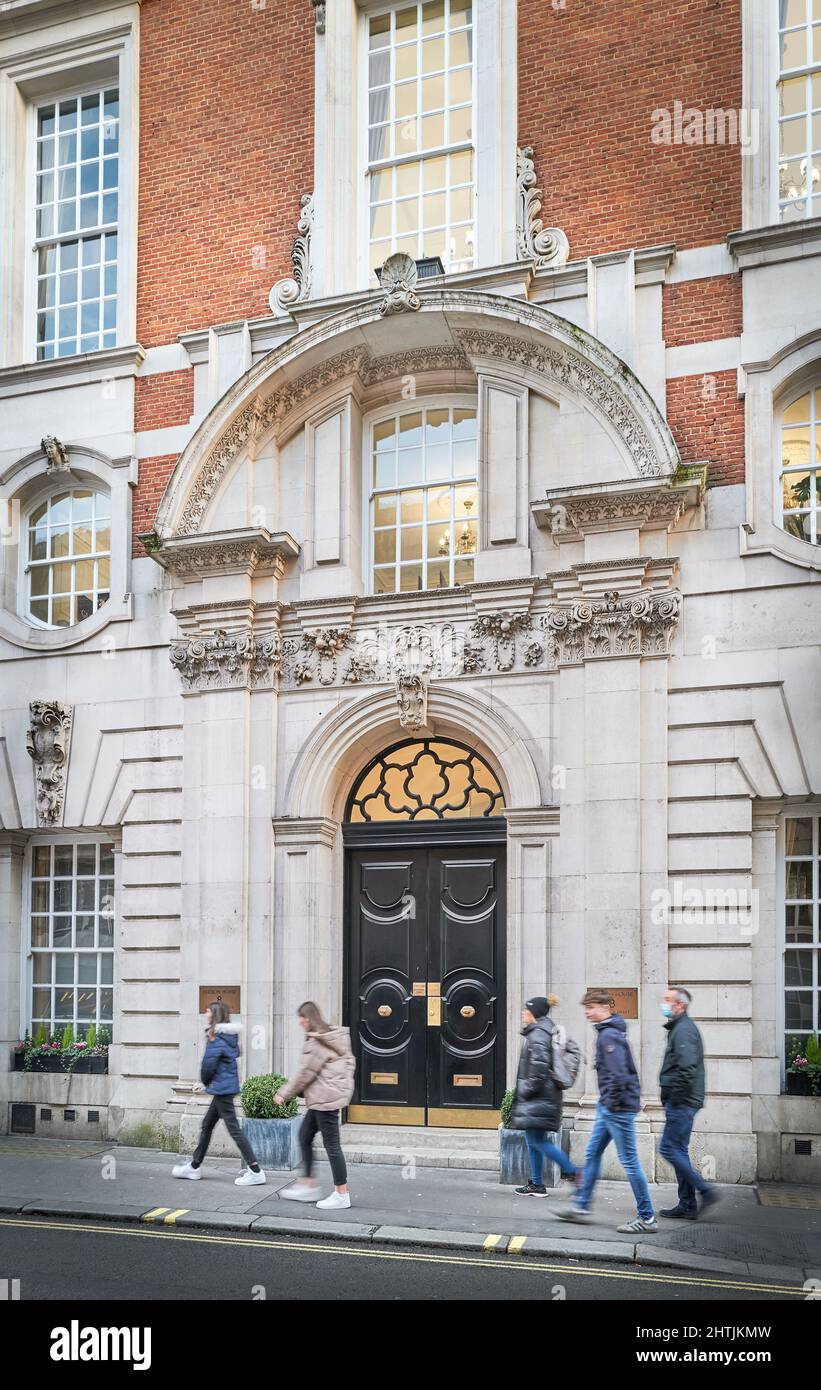 Offices at Hudson House, Tavistock street, Westminster, London, England. Stock Photo