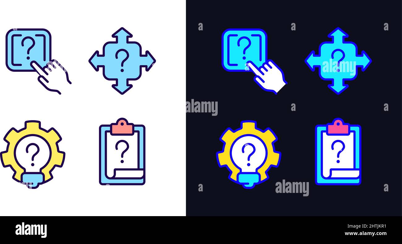 Questions and answers logo Stock Vector Images - Alamy