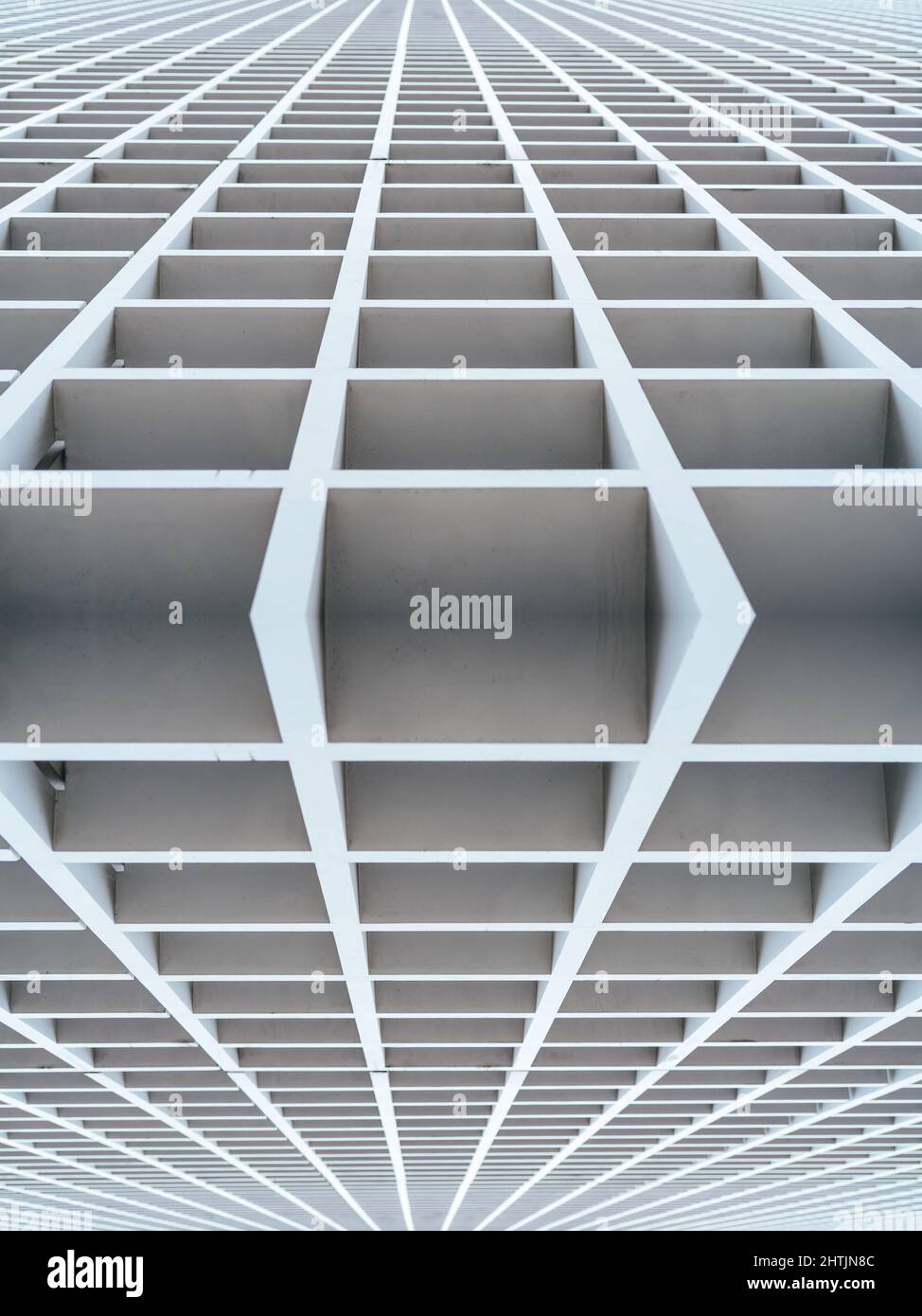 white wood lattice building background Stock Photo Alamy