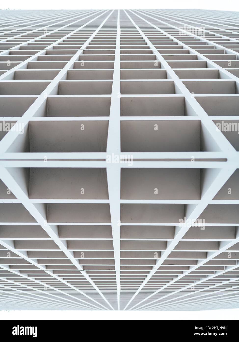 white wood lattice building background Stock Photo Alamy