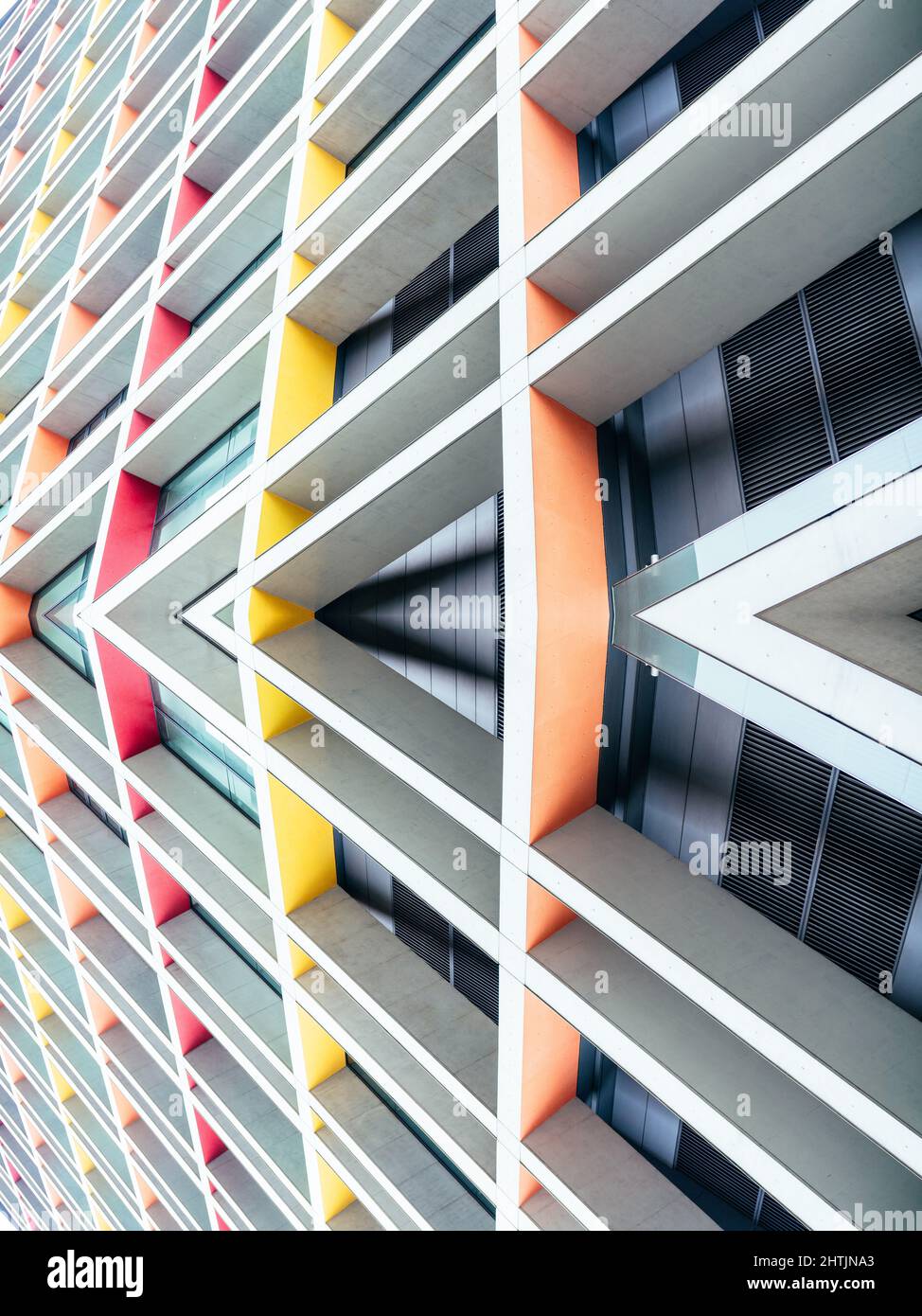 white wood lattice building background Stock Photo - Alamy