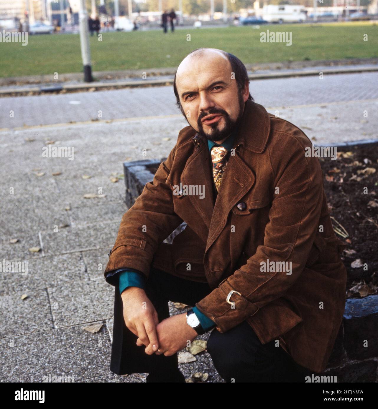 Robert Tear,  britischer Opern- und Oratoriensänger, Deutschland um 1974. Stock Photo