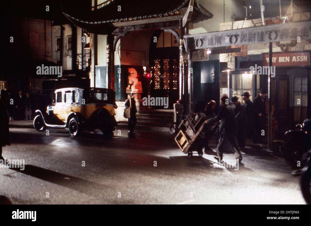 Hammett, Spielfilm, USA/Deutschland 1983, Regie: Wim Wenders, Szenenfoto von den Dreharbeiten, 1982. Stock Photo