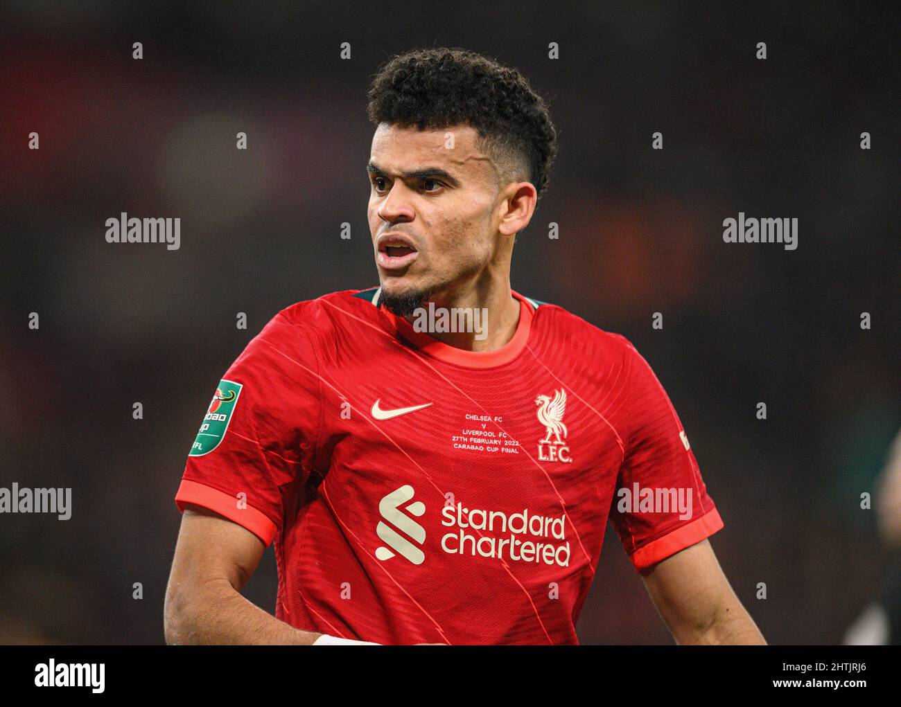 Diaz liverpool 2022 hi-res stock photography and images - Alamy
