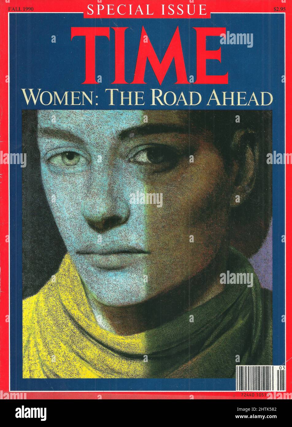 Time magazine cover Women: The Road Ahead Time cover Special issue Fall 1990 Stock Photo