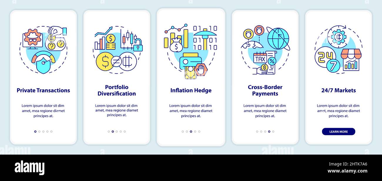 Advantages of cryptocurrency Stock Vector Images - Alamy