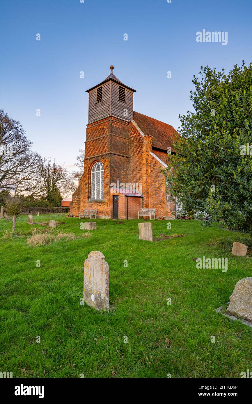 The church of St Marys Buttsbury near Stock Essex Stock Photo Alamy