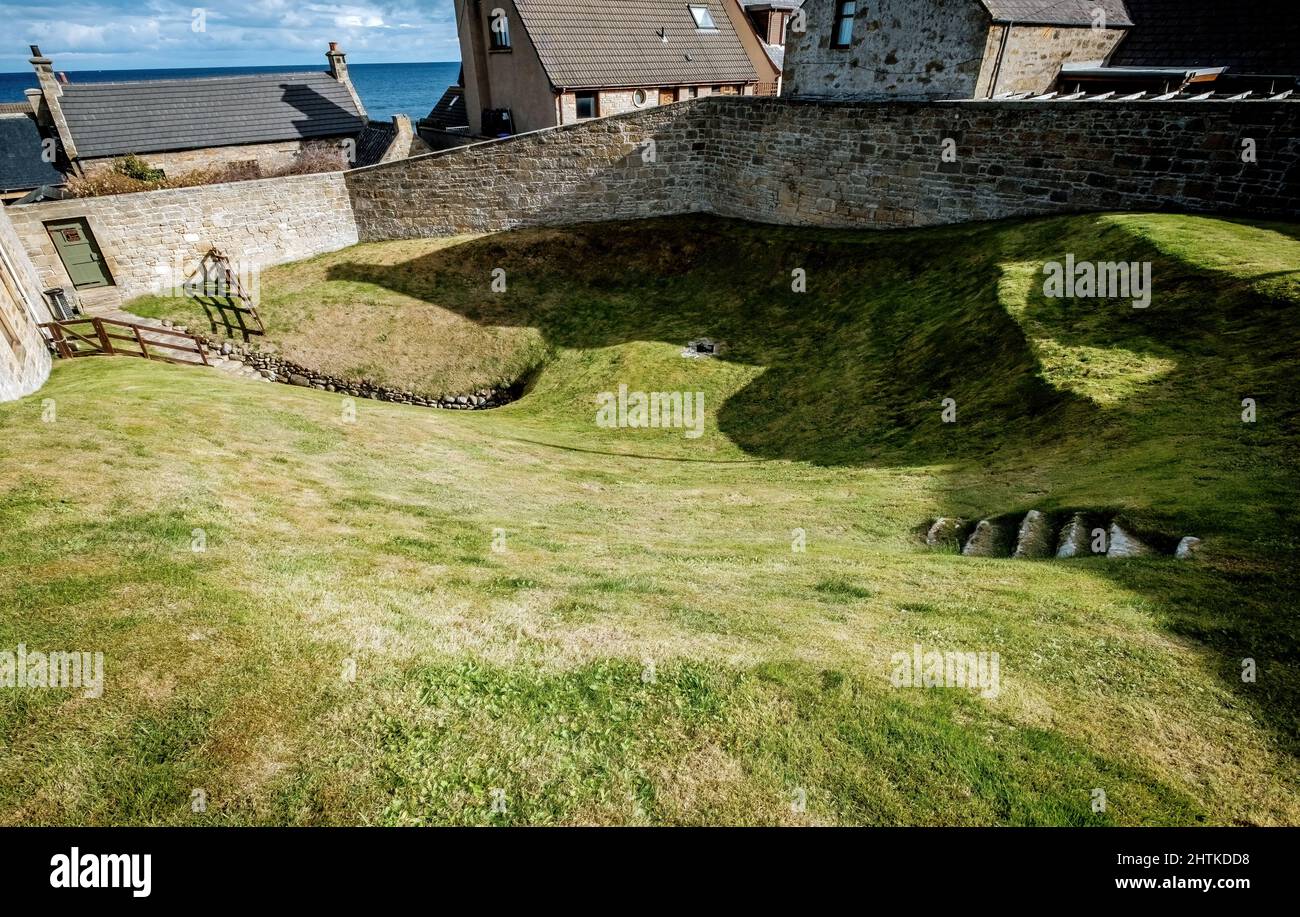 Burghead Well (overview) Stock Photo