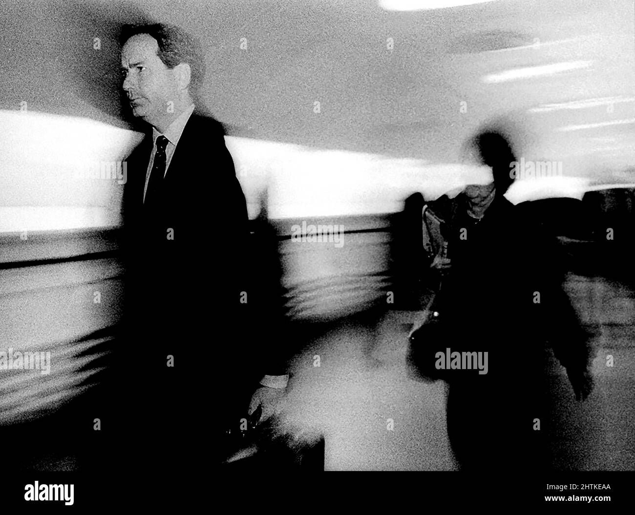 Hurried commuters Stock Photo