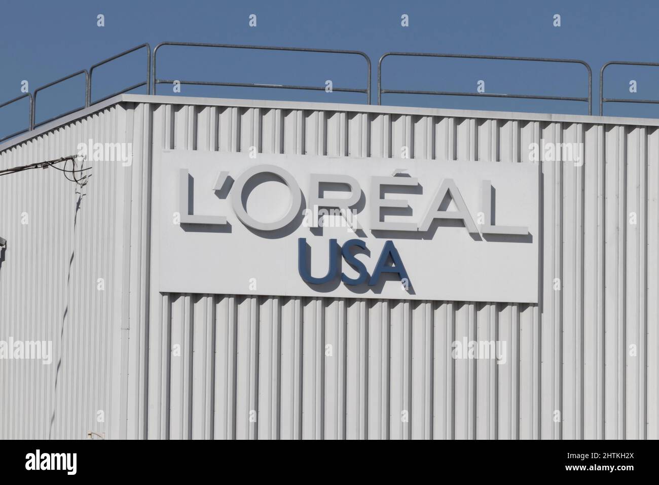 Florence Circa February 2022 L'Oreal USA Manufacturing Plant. L