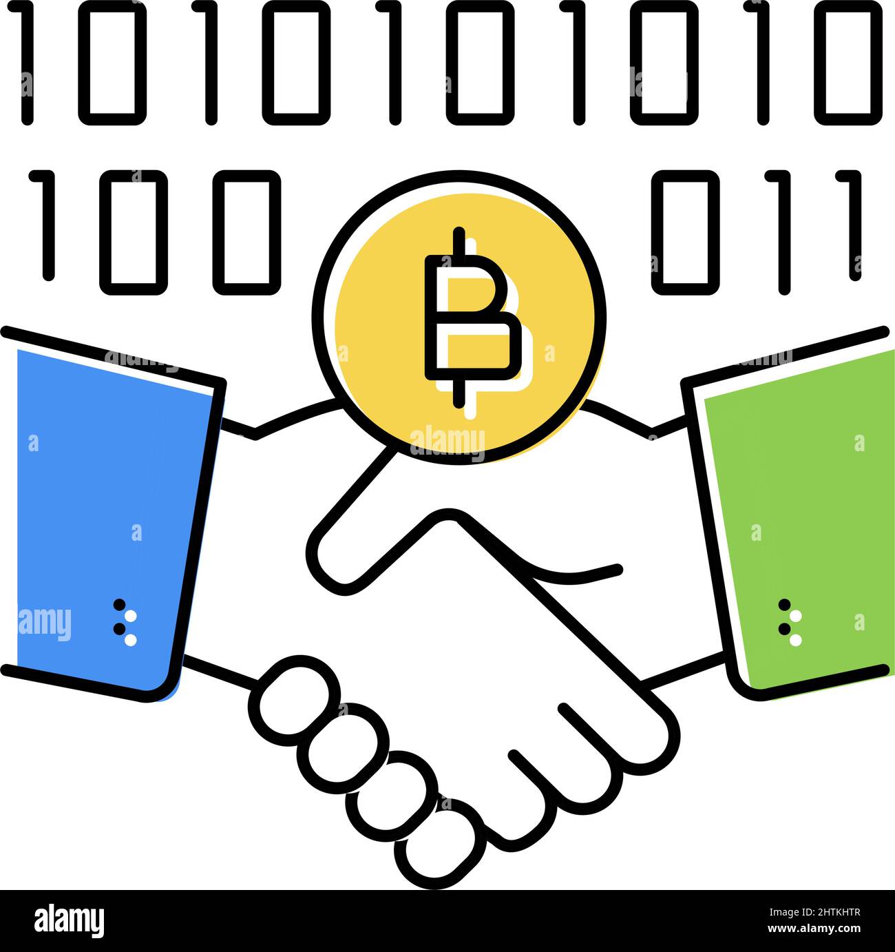 investing ico color icon vector illustration Stock Vector Image & Art ...