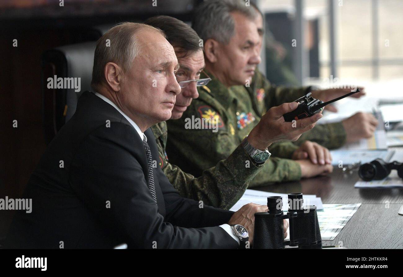 Vladimir Putin, President of Russia, Putin, KGB, Russian Federation Stock Photo
