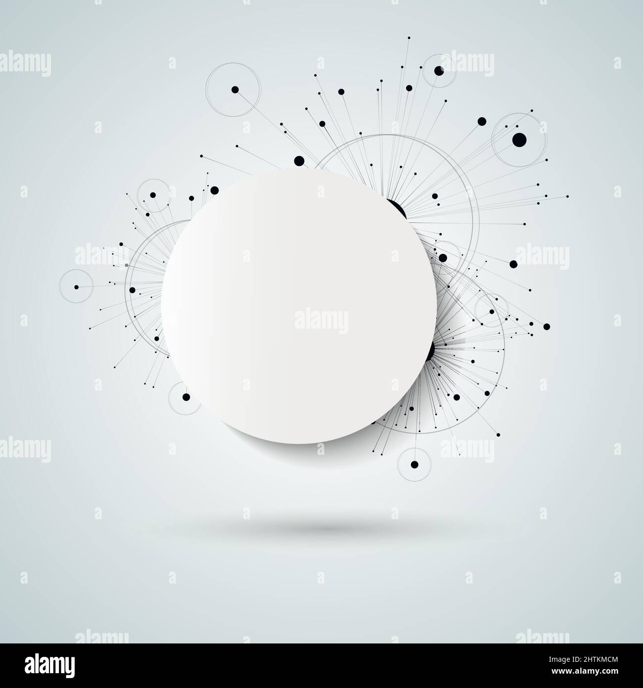 Ring with radial lines Stock Vector Images - Alamy