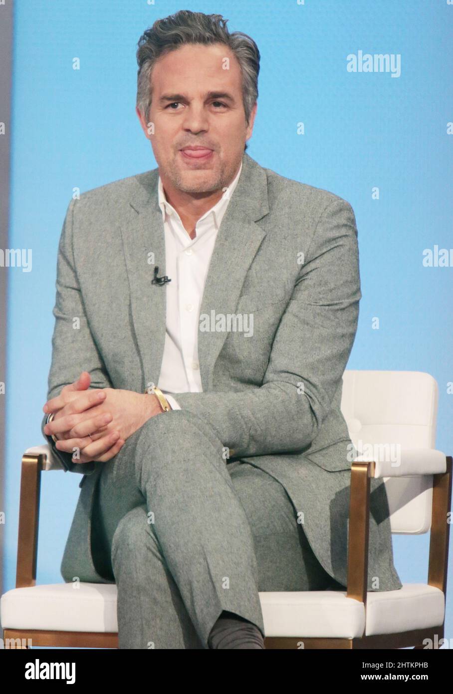 New York, NY, USA. 01st Mar, 2022. Mark Ruffalo on the set of Good ...