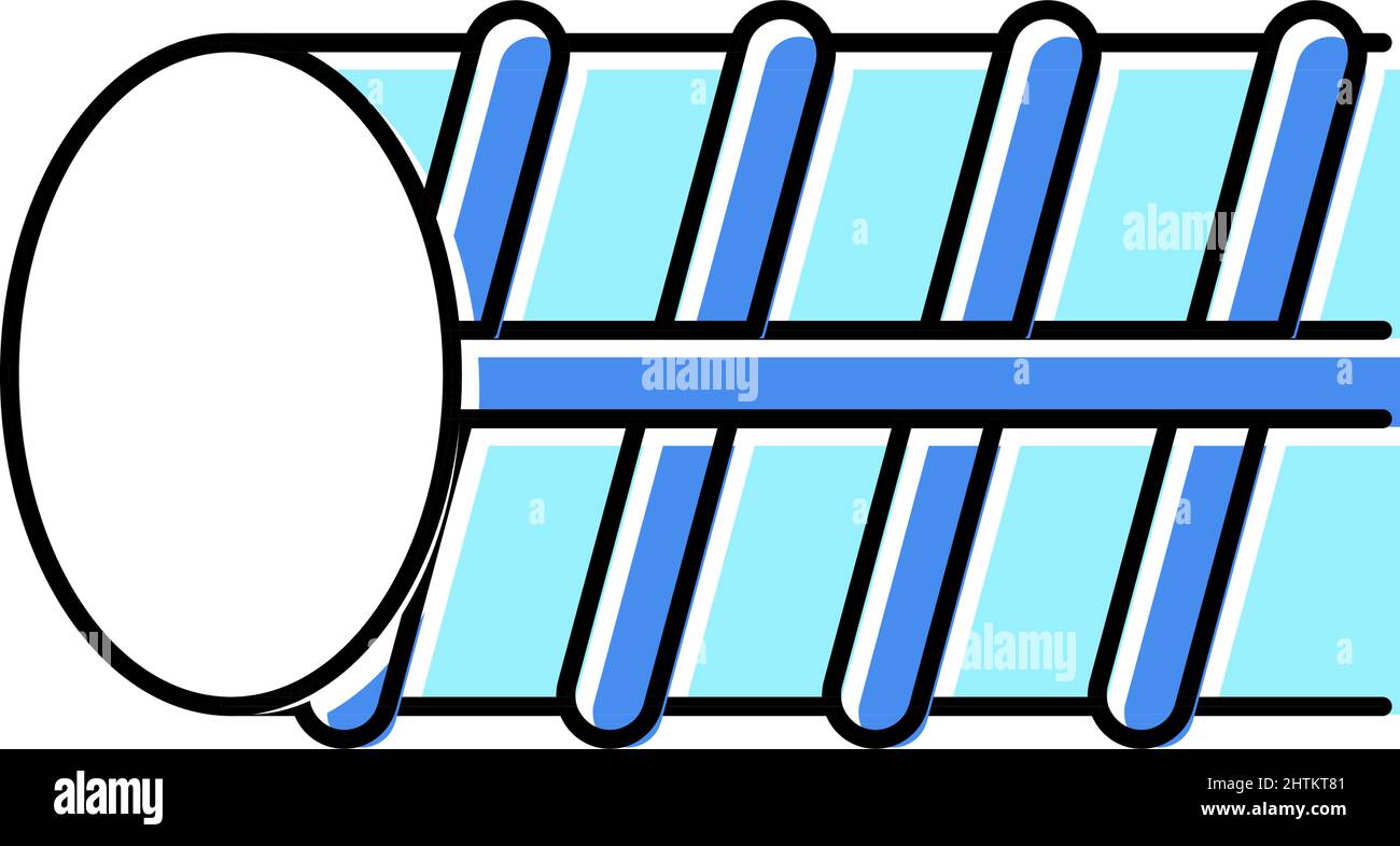 epoxy coated fittings color icon vector illustration Stock Vector Image ...