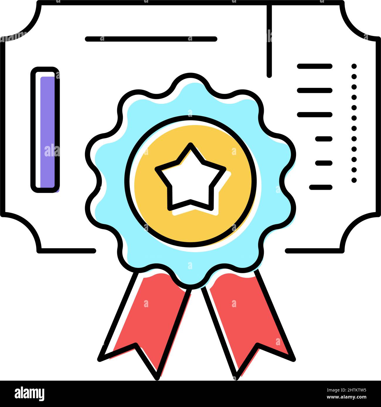 card bonus color icon vector illustration Stock Vector Image & Art - Alamy