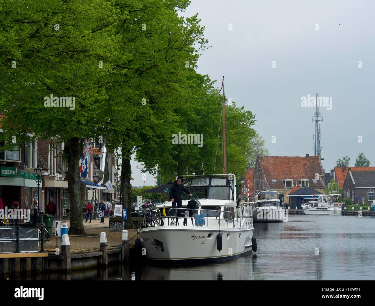 the village of urk in the netherlands Stock Photo Alamy