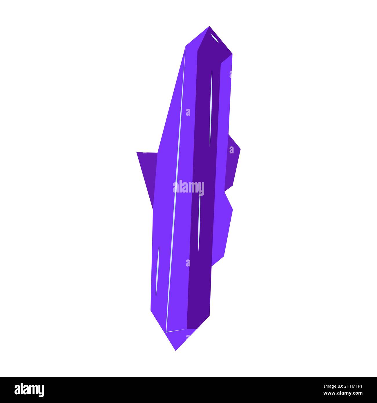 Amethyst. Crystal purple. Gemstone magic. Bright and shiny. Colorful