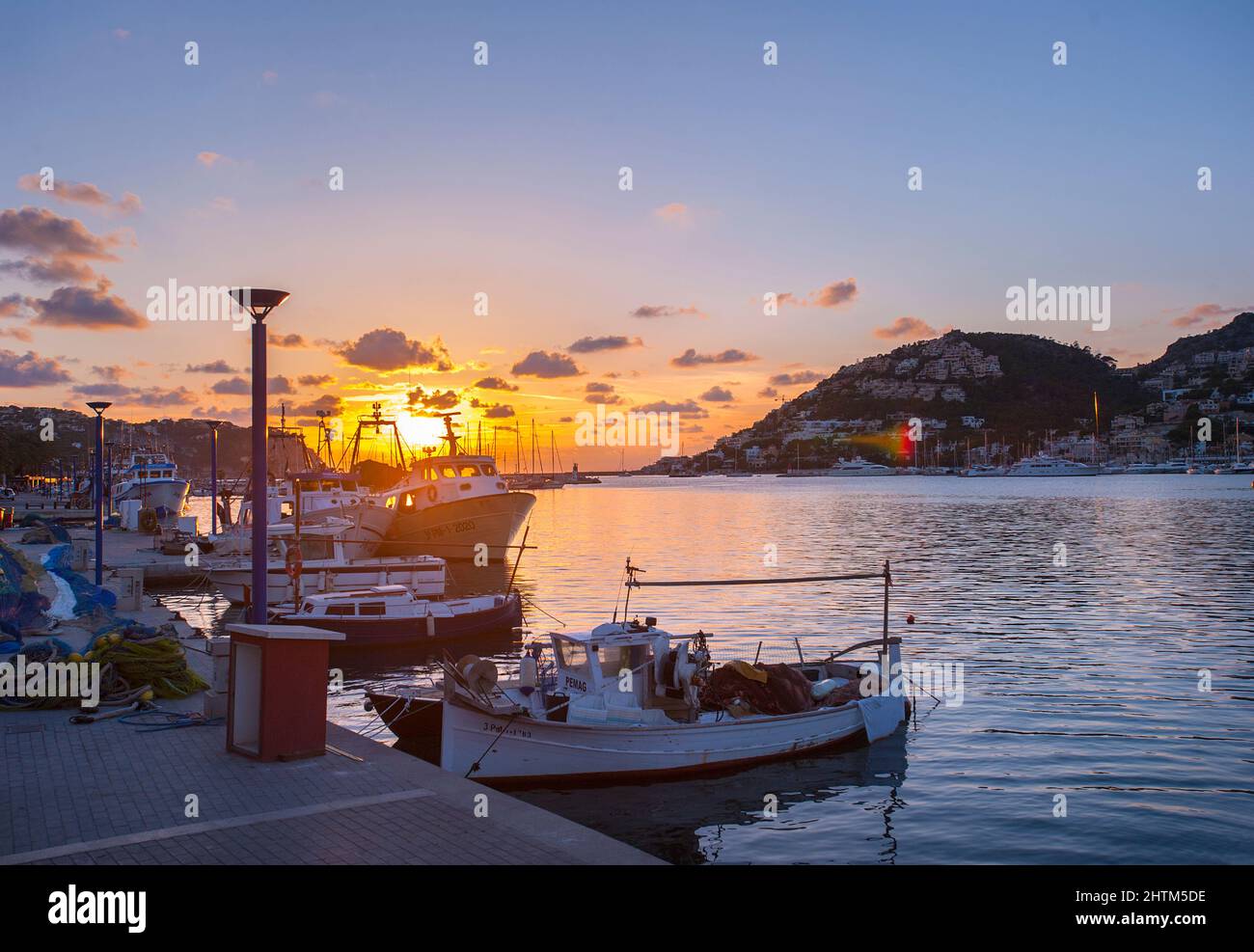 Port Andratx, Majorca, Balearic islands, Spain Stock Photo