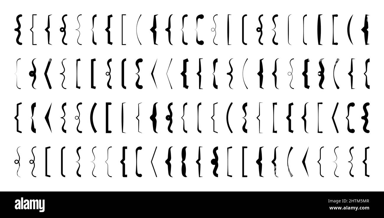 Parentheses symbol Stock Vector Images Alamy