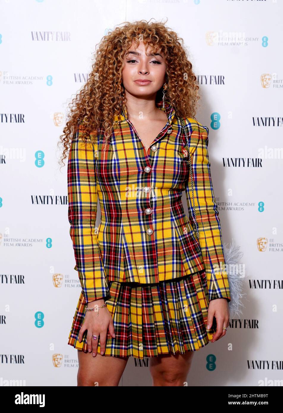 Ella Eyre arrives at 180 Strand in London for the Vanity Fair EE Rising