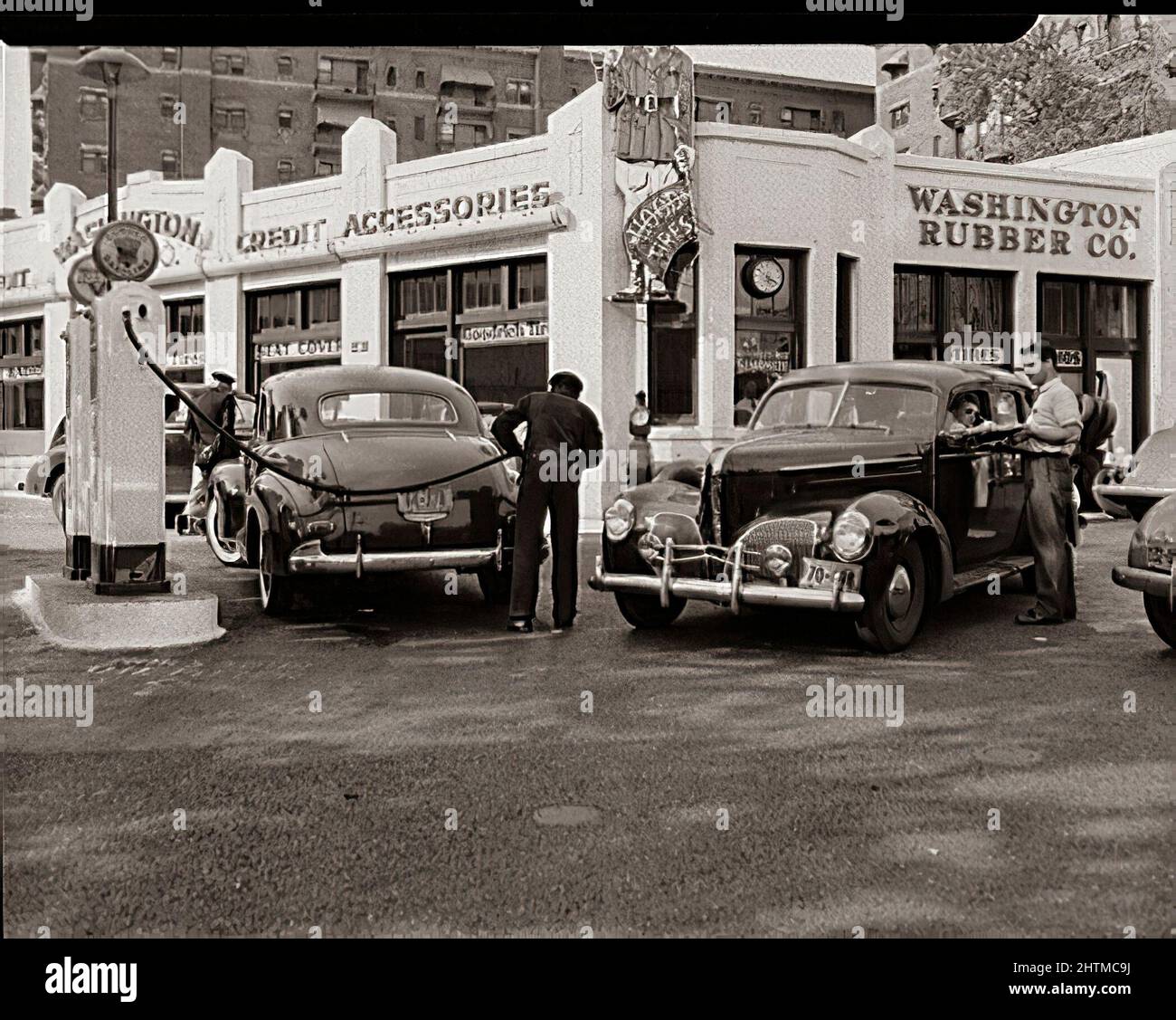 Gas Rationing in America Stock Photo Alamy