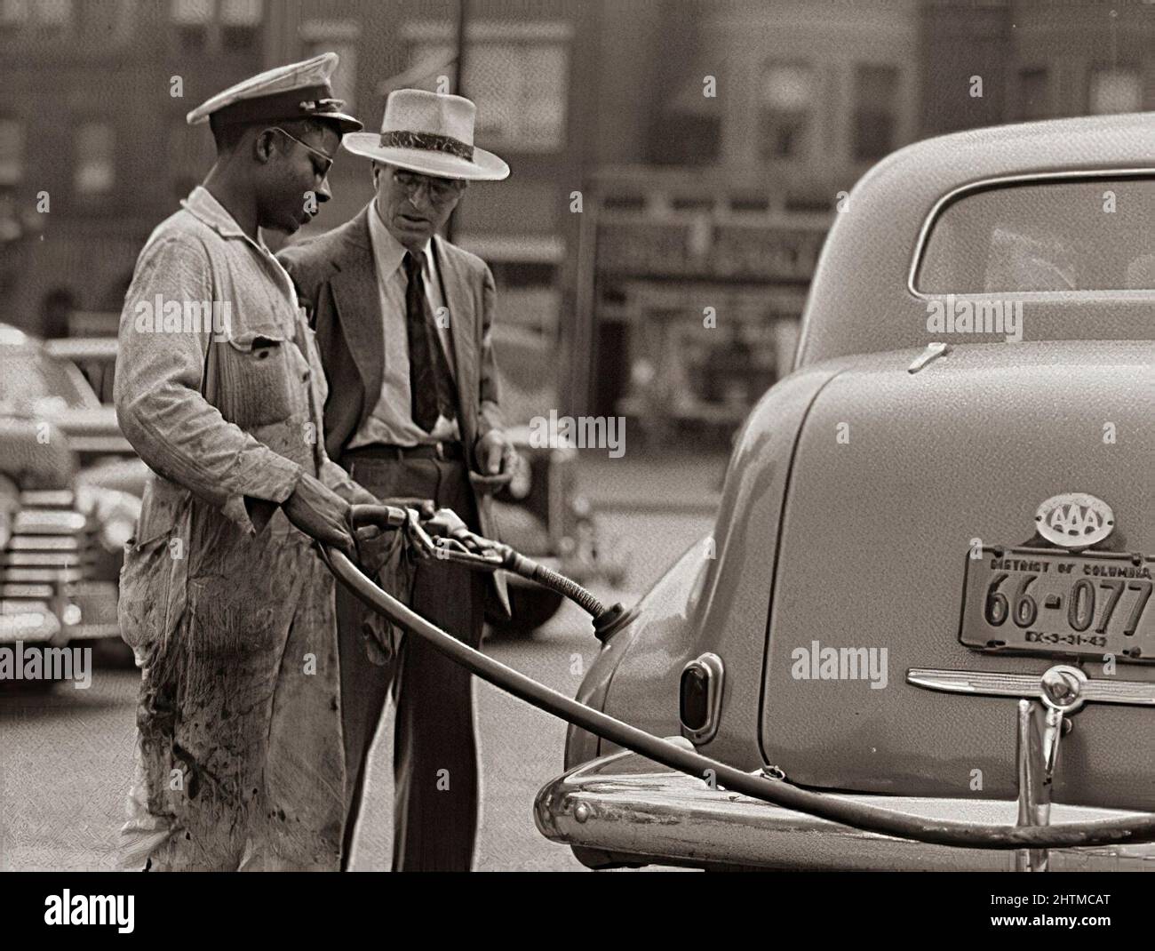 Gas Rationing in America Stock Photo Alamy