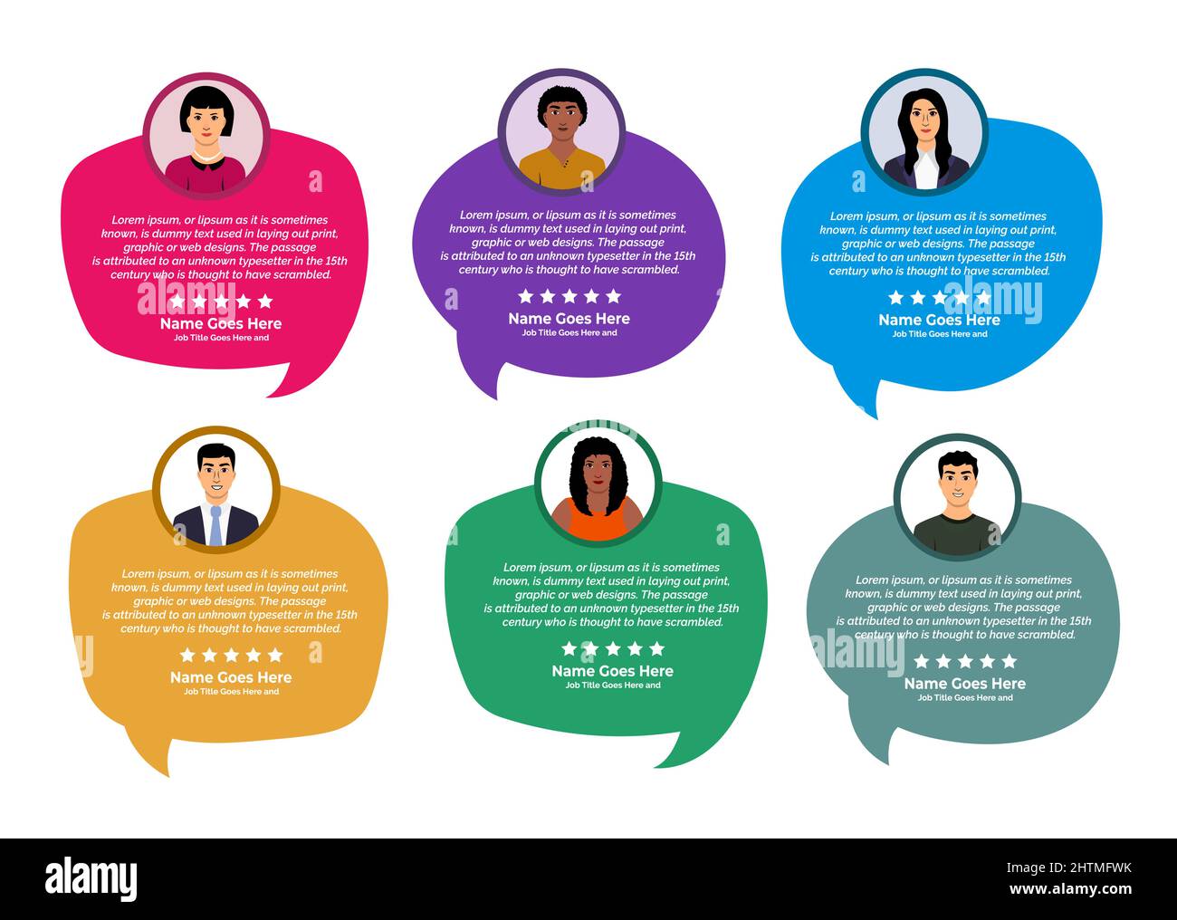 Creative Testimonial, Quote, Infographic, Graphic element Template