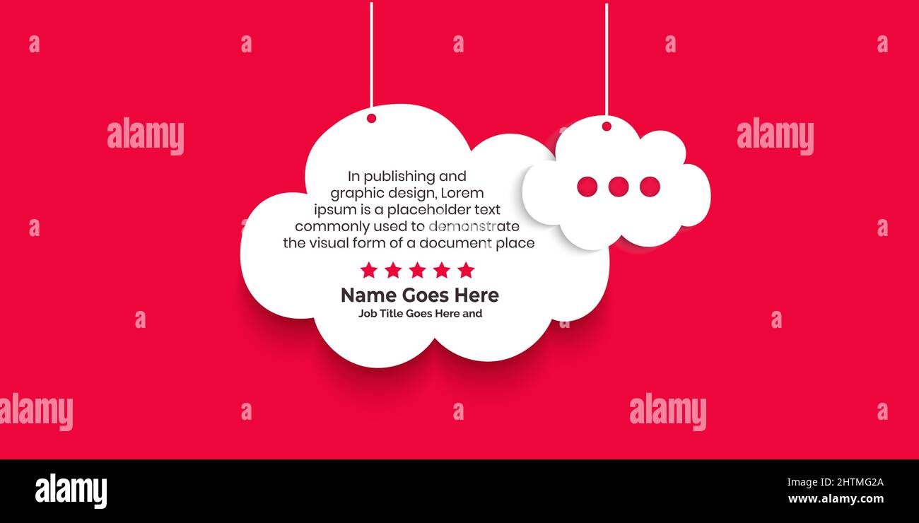 Creative Testimonial banner, Quote , Infographic, Banner Template