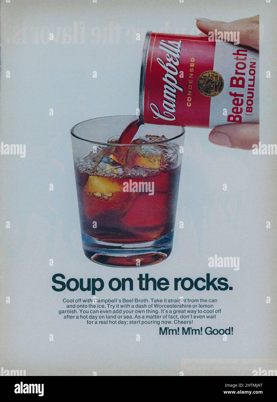 Campbells Soup Advertisement Hi Res Stock Photography And Images Alamy