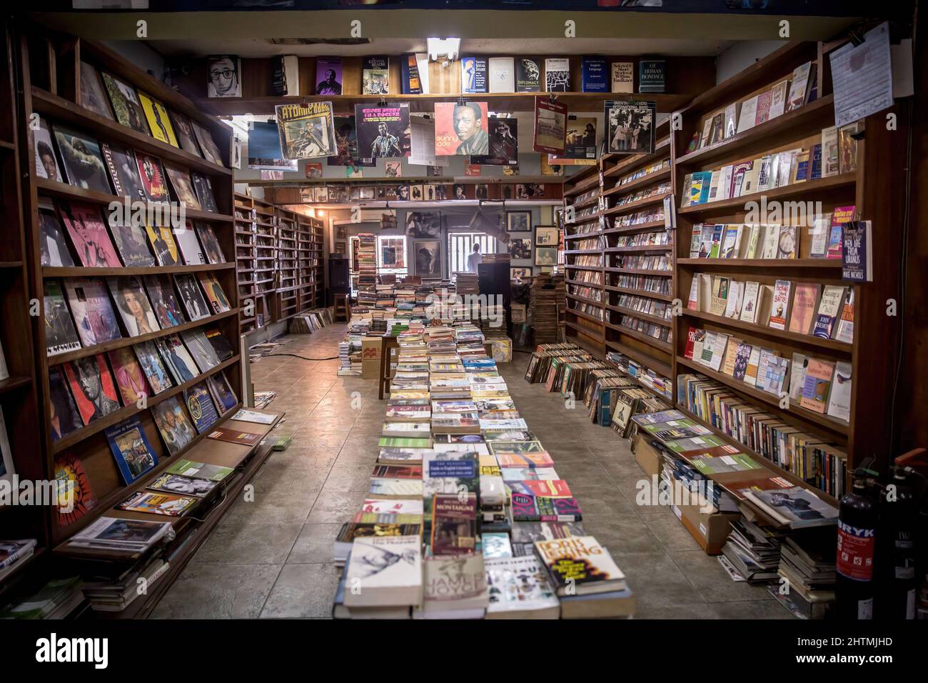 Lagos book and record shop hi-res stock photography and images - Alamy