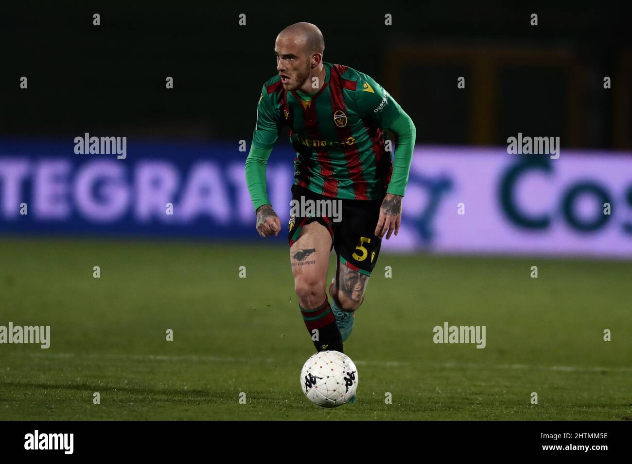 Terni, Italy. 01st Mar, 2022. Palumbo Antonio (Ternana) during Ternana  Calcio vs Pordenone Calcio, Italian soccer