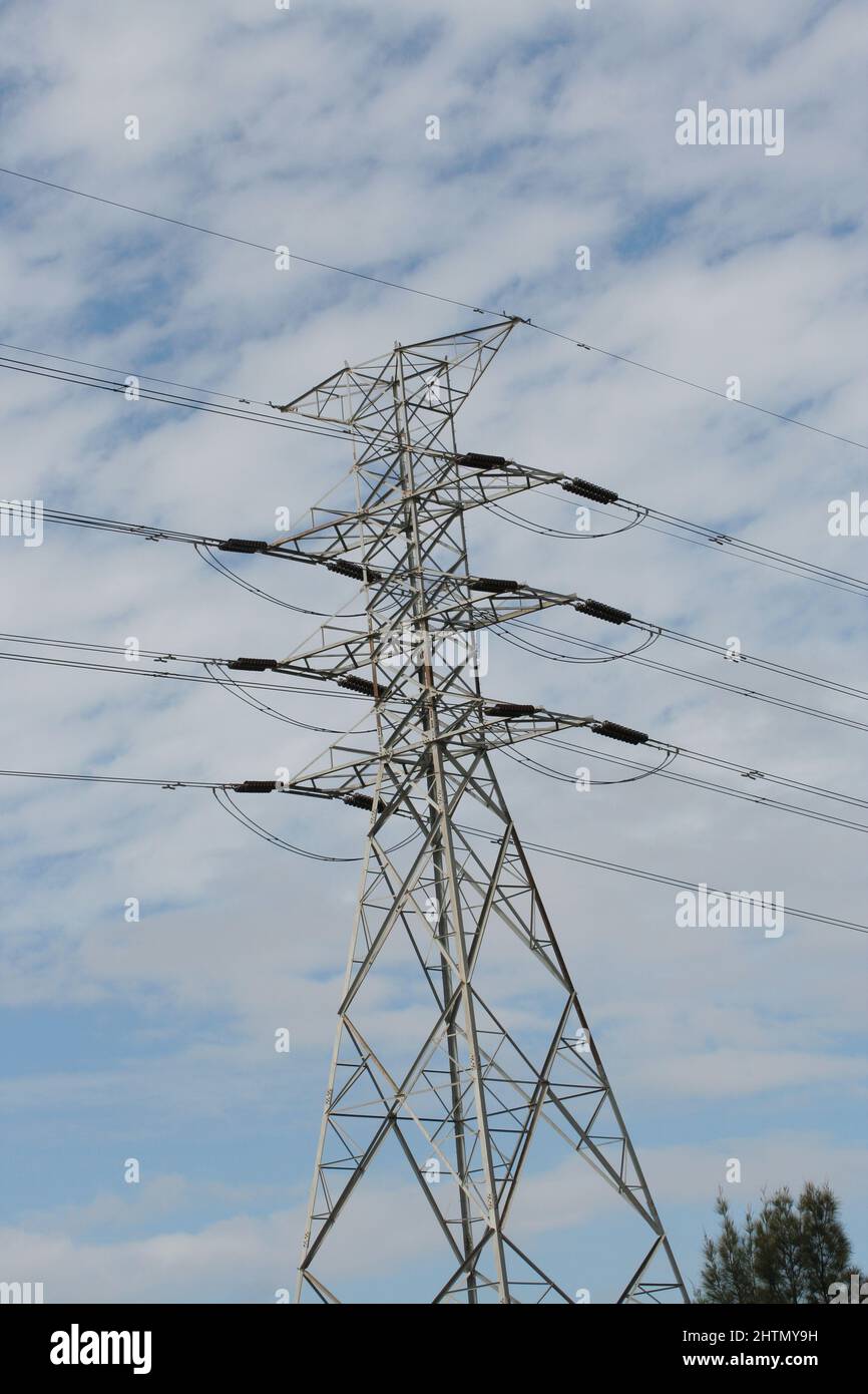 ELECTRICITY TOWER, AUSTRALIA Stock Photo - Alamy