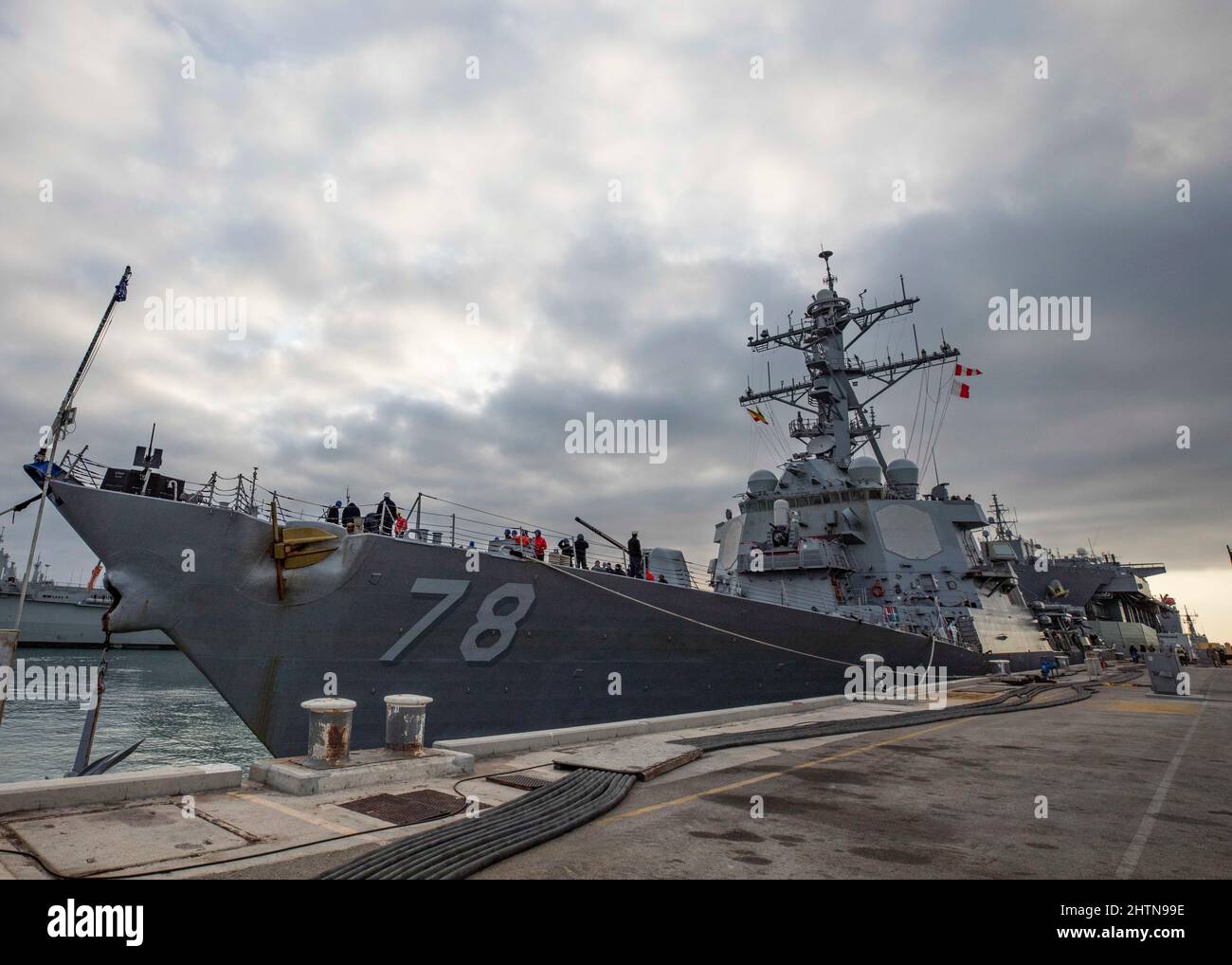 220228-N-TI693-1089 NAVAL STATION ROTA, Spain (Feb. 28, 2022) The ...