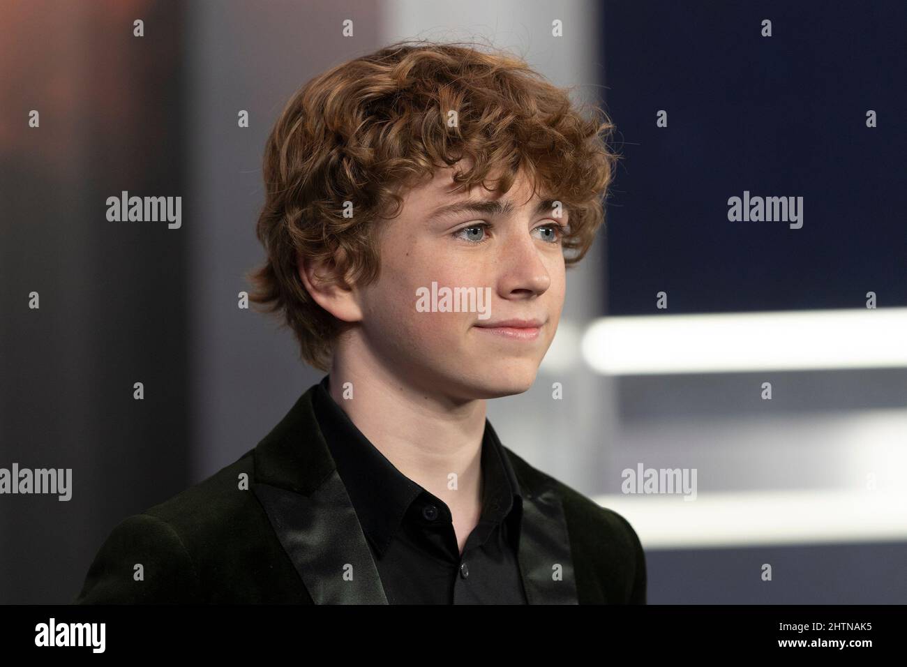 New York, NY, USA. 28th Feb, 2022. Walker Scobell at arrivals for