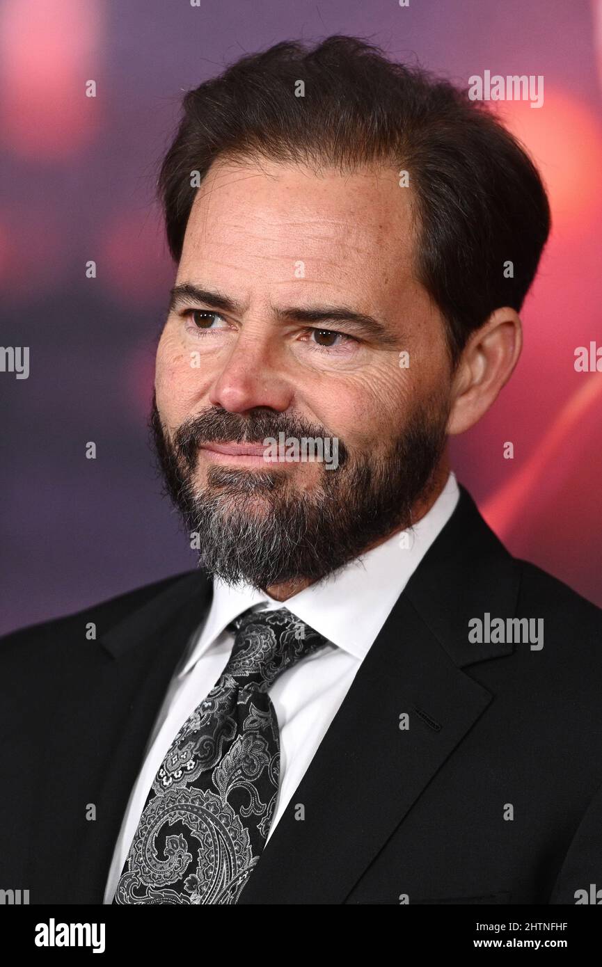 Writer Peter Craig attends the World Premiere of “The Batman” at Josie Robertson Plaza, Lincoln Center, New York, NY, March 1, 2022. (Photo by Anthony Behar/Sipa USA) Stock Photo