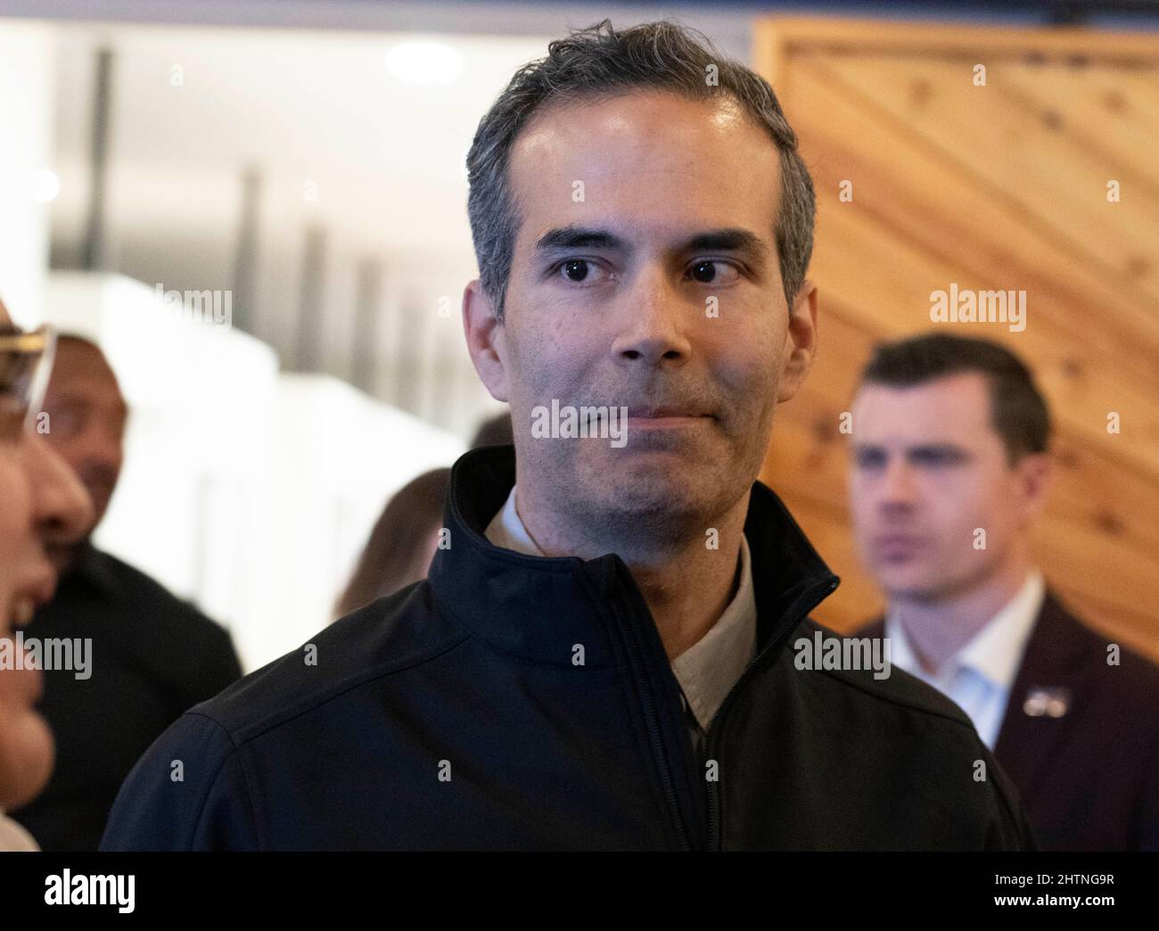 Austin, TX, USA. 1st Mar, 2022. Texas Land Commissioner GEORGE P. BUSH ...