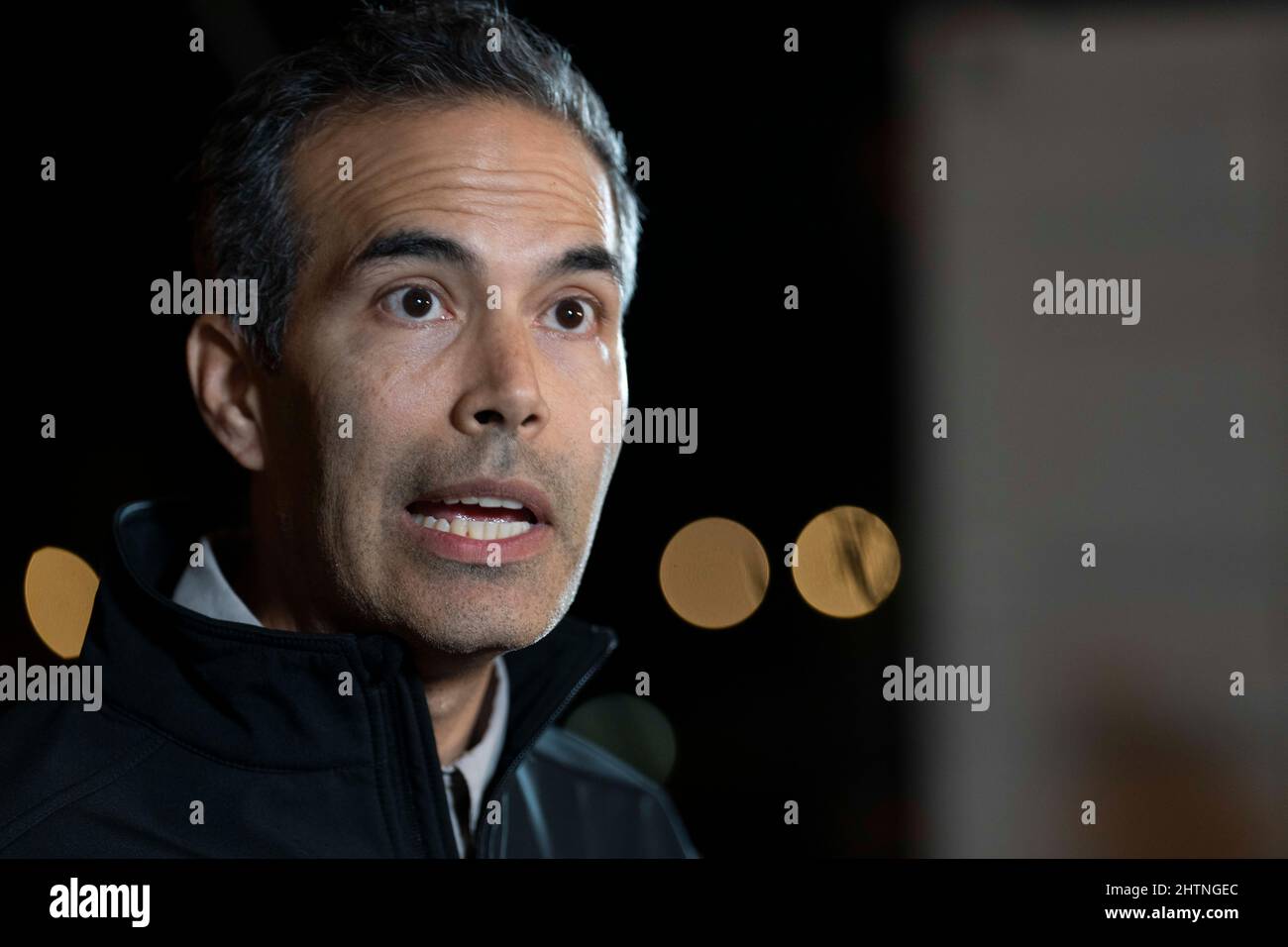 Austin, TX, USA. 1st Mar, 2022. Texas Land Commissioner GEORGE P. BUSH ...